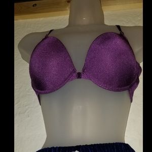 B2G1F! New Purple Adjustable Strapless Bra 34C
